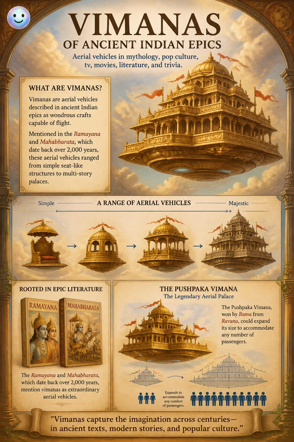 Vimanas of ancient Indian epics