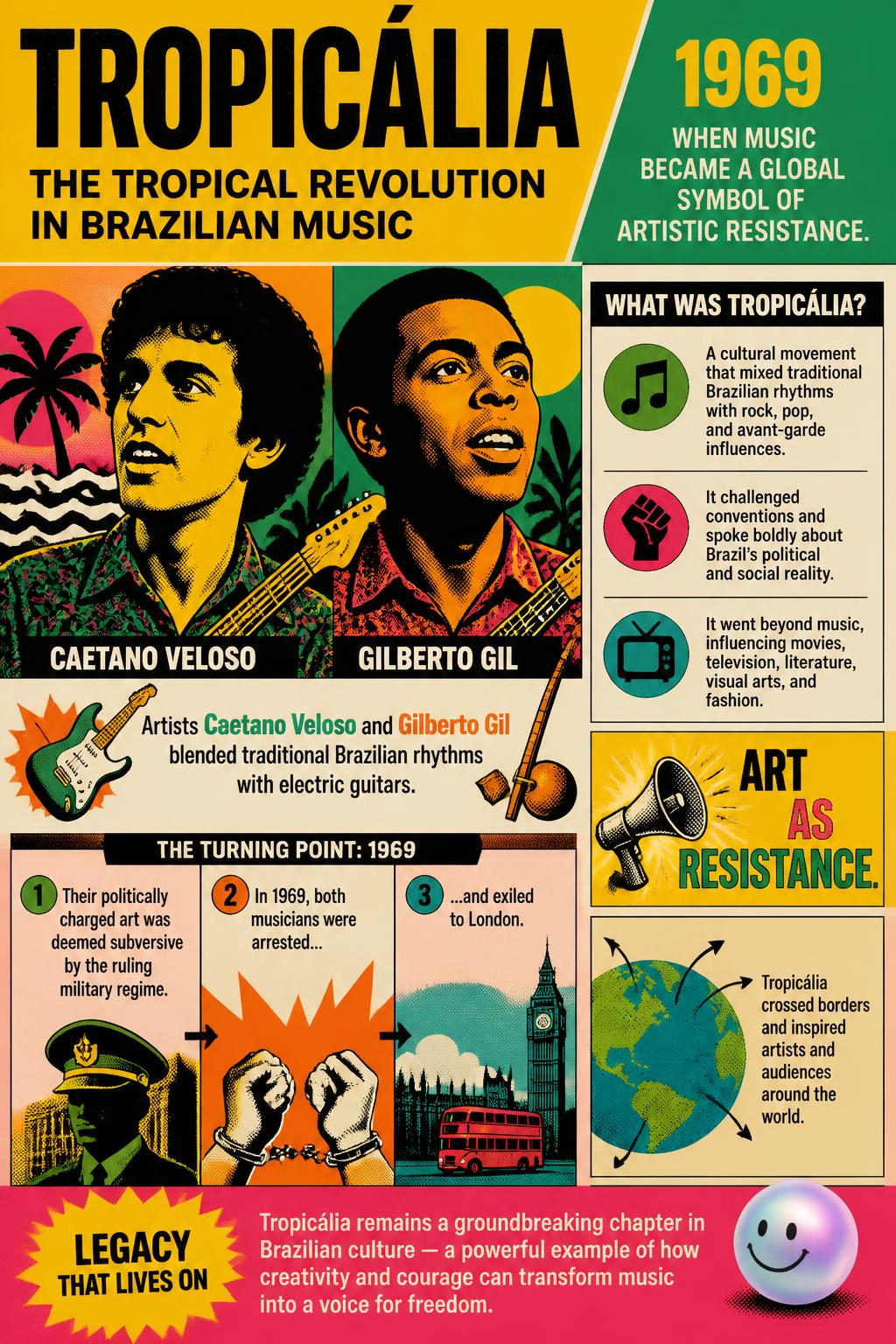 The tropical revolution in Brazilian music