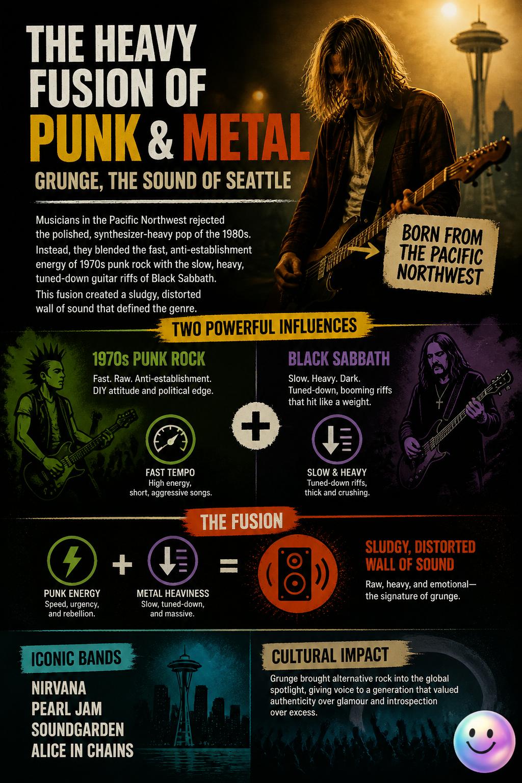 The heavy fusion of punk and metal