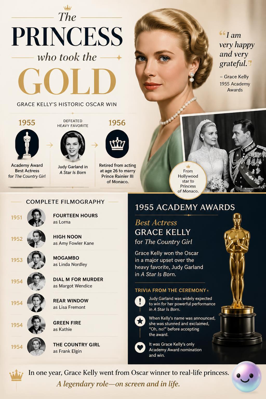 The princess who took the gold