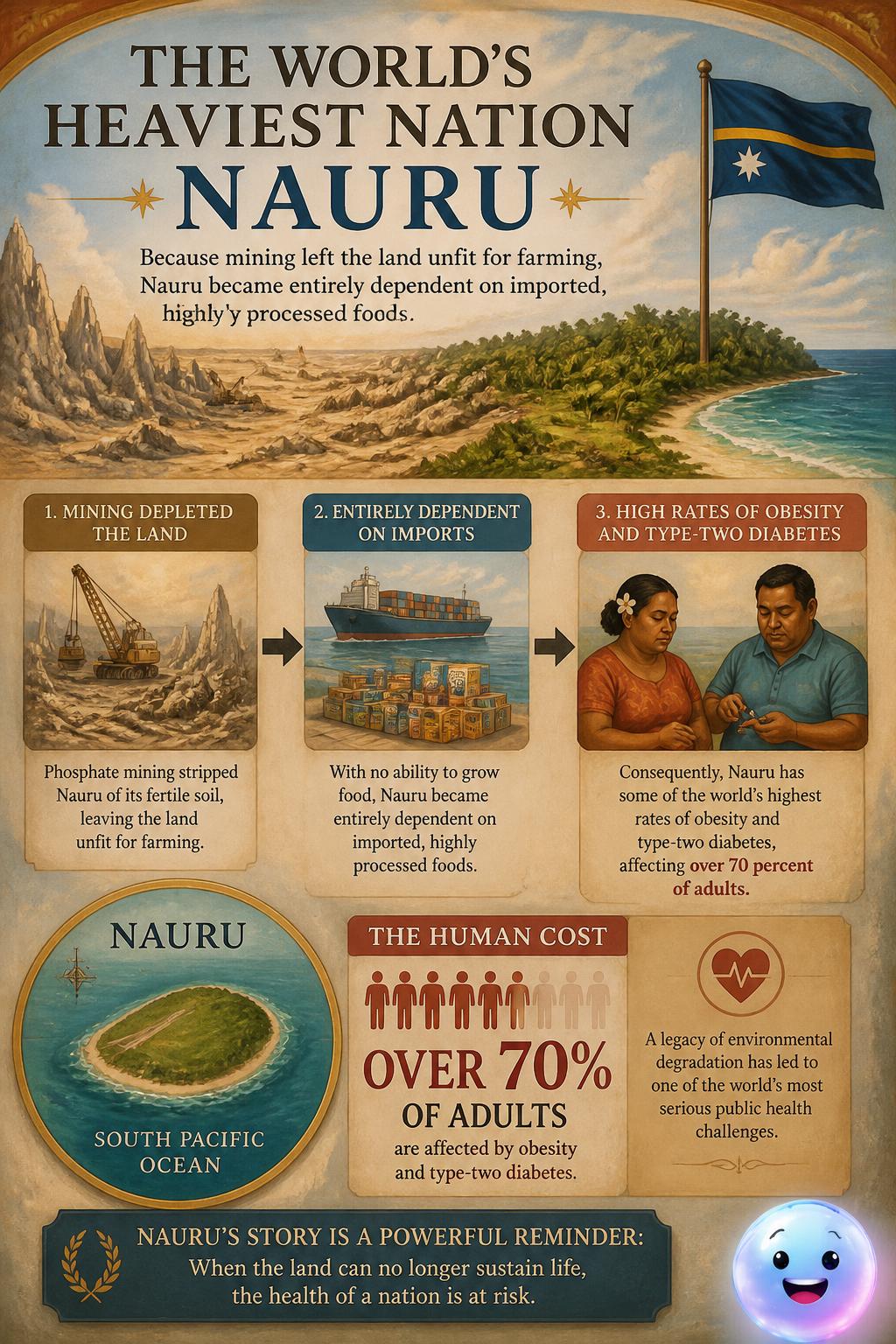 The world's heaviest nation