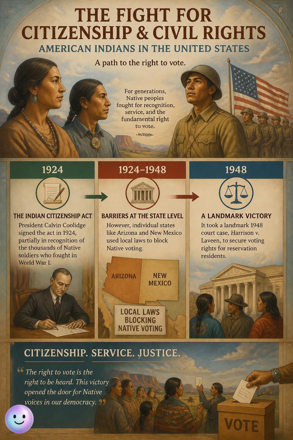 The fight for citizenship and civil rights
