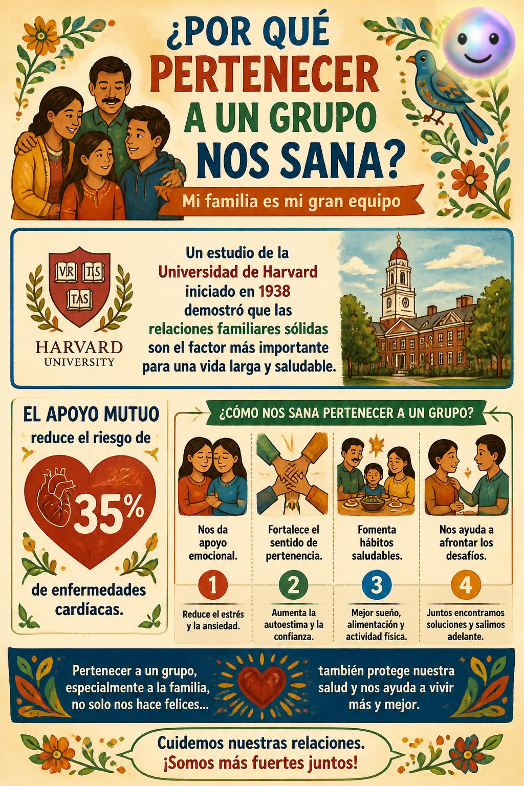 Por qué pertenecer a un grupo nos sana