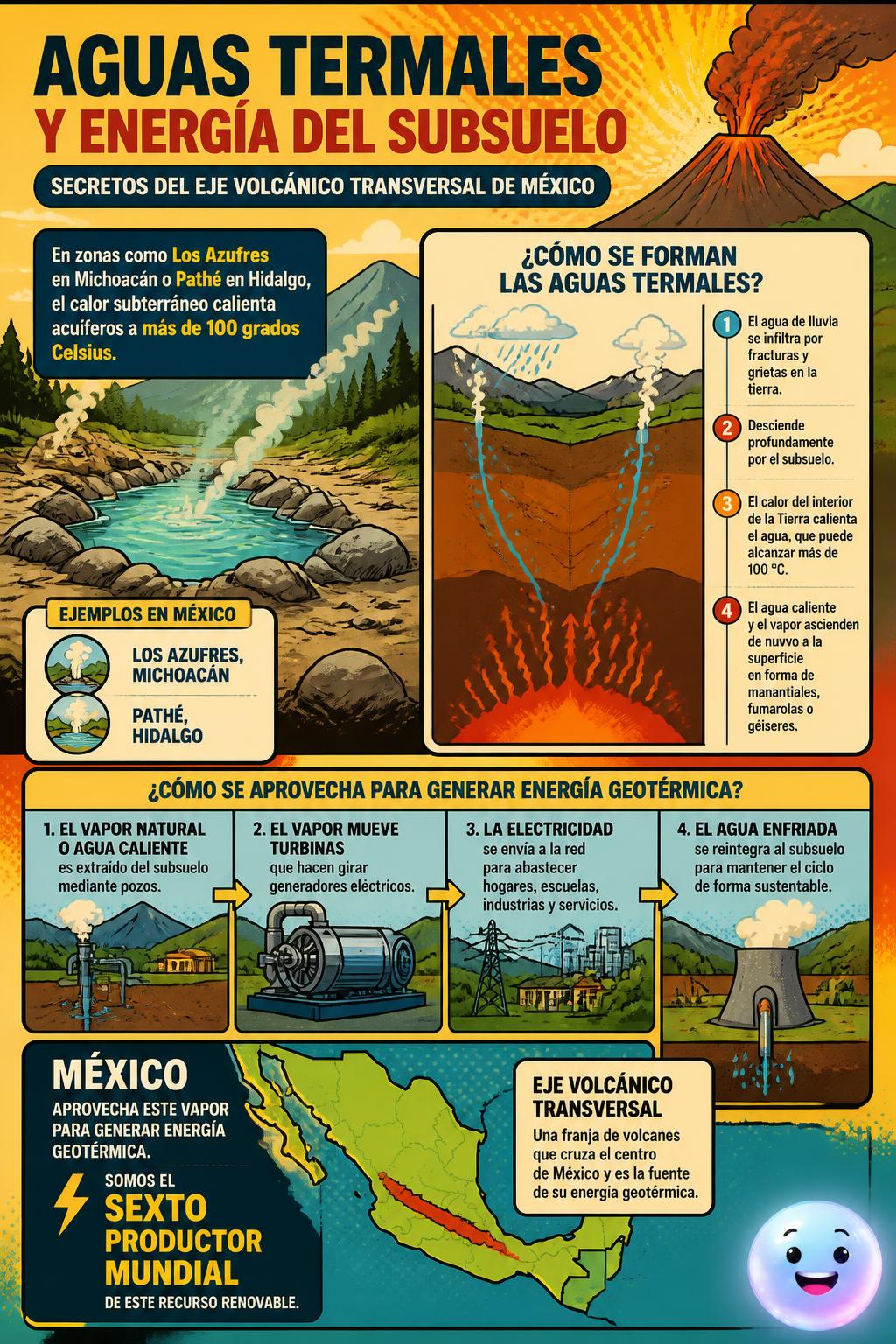 Aguas termales y energía del subsuelo