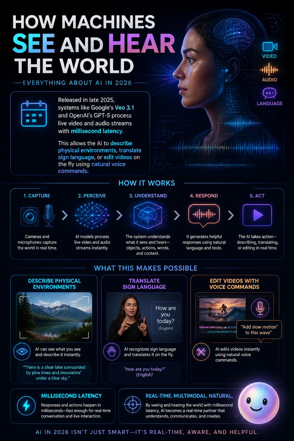 How machines see and hear the world