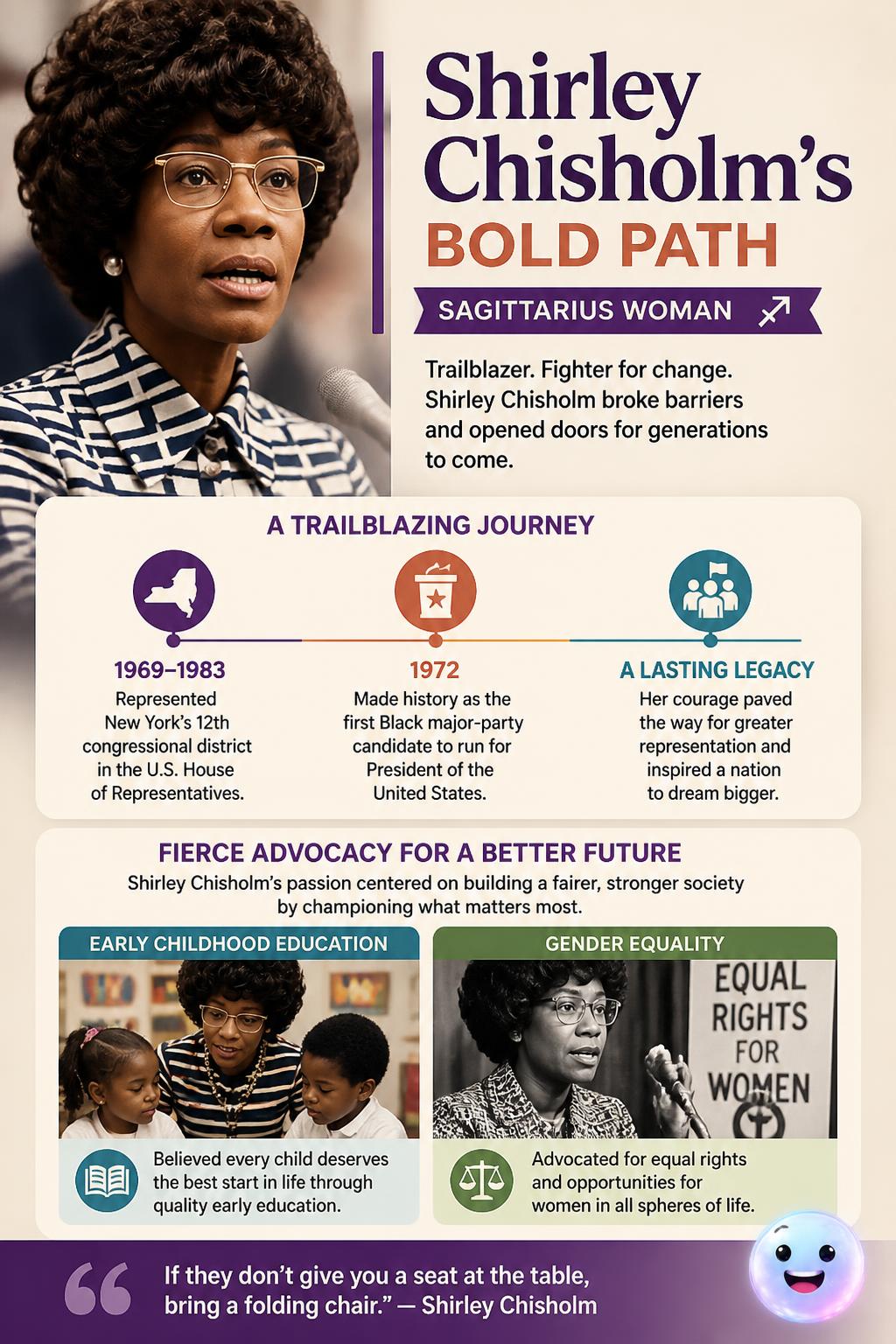 Shirley Chisholm's bold path