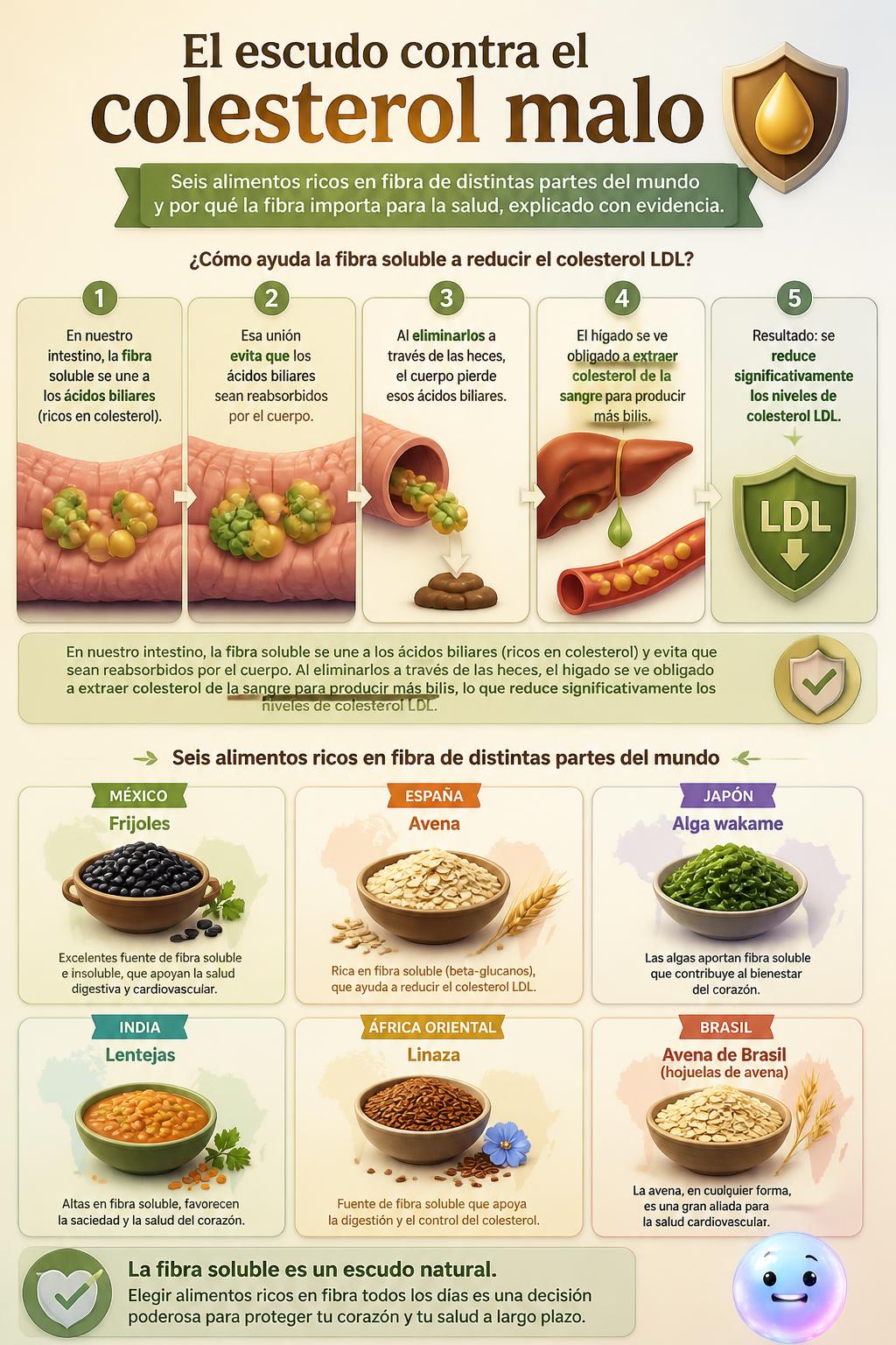 El escudo contra el colesterol malo