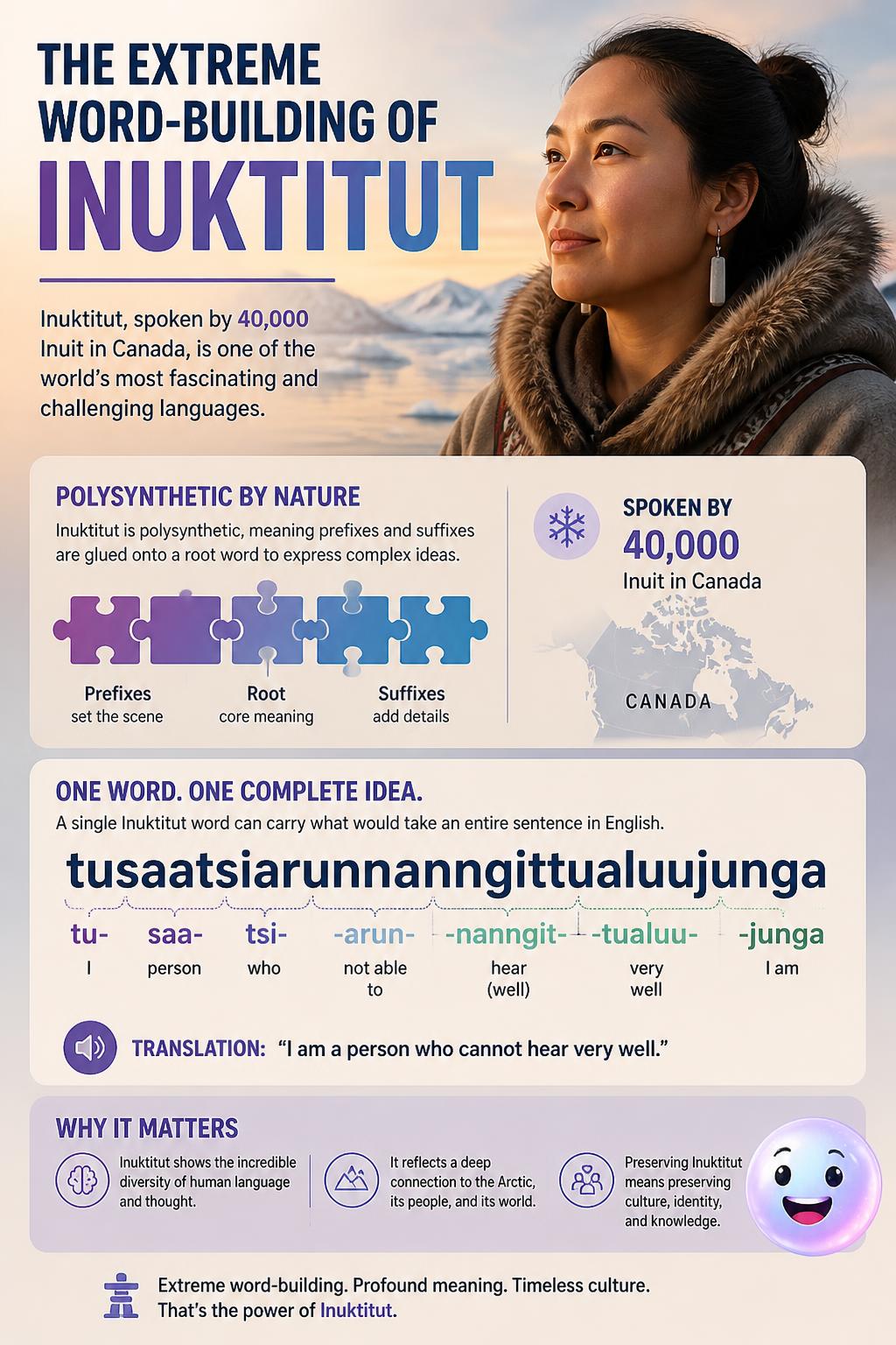 The extreme word-building of Inuktitut