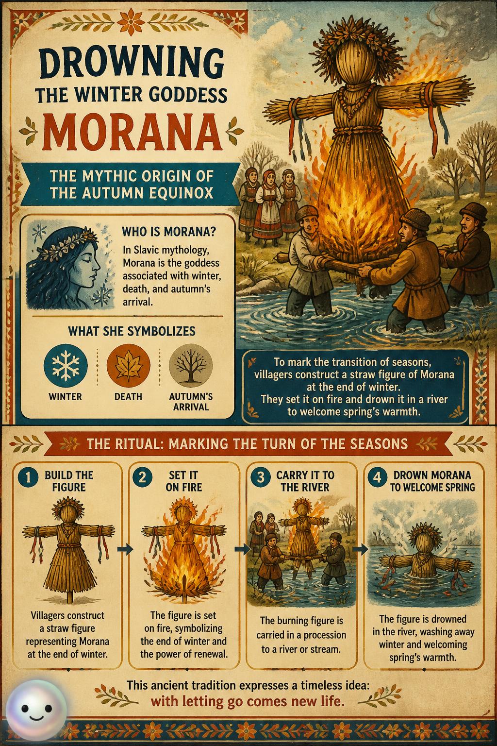 Drowning the winter goddess Morana