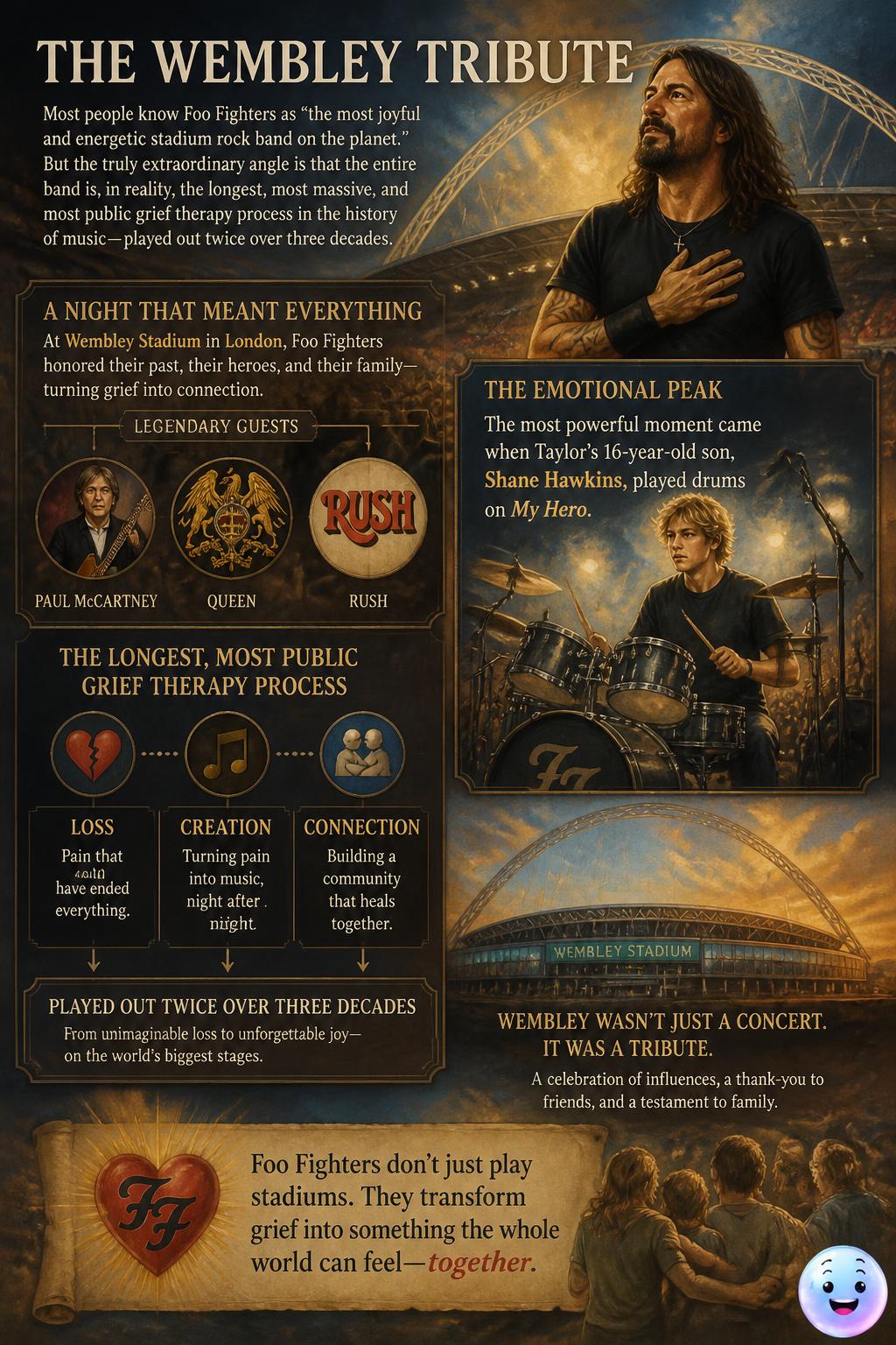 The Wembley tribute