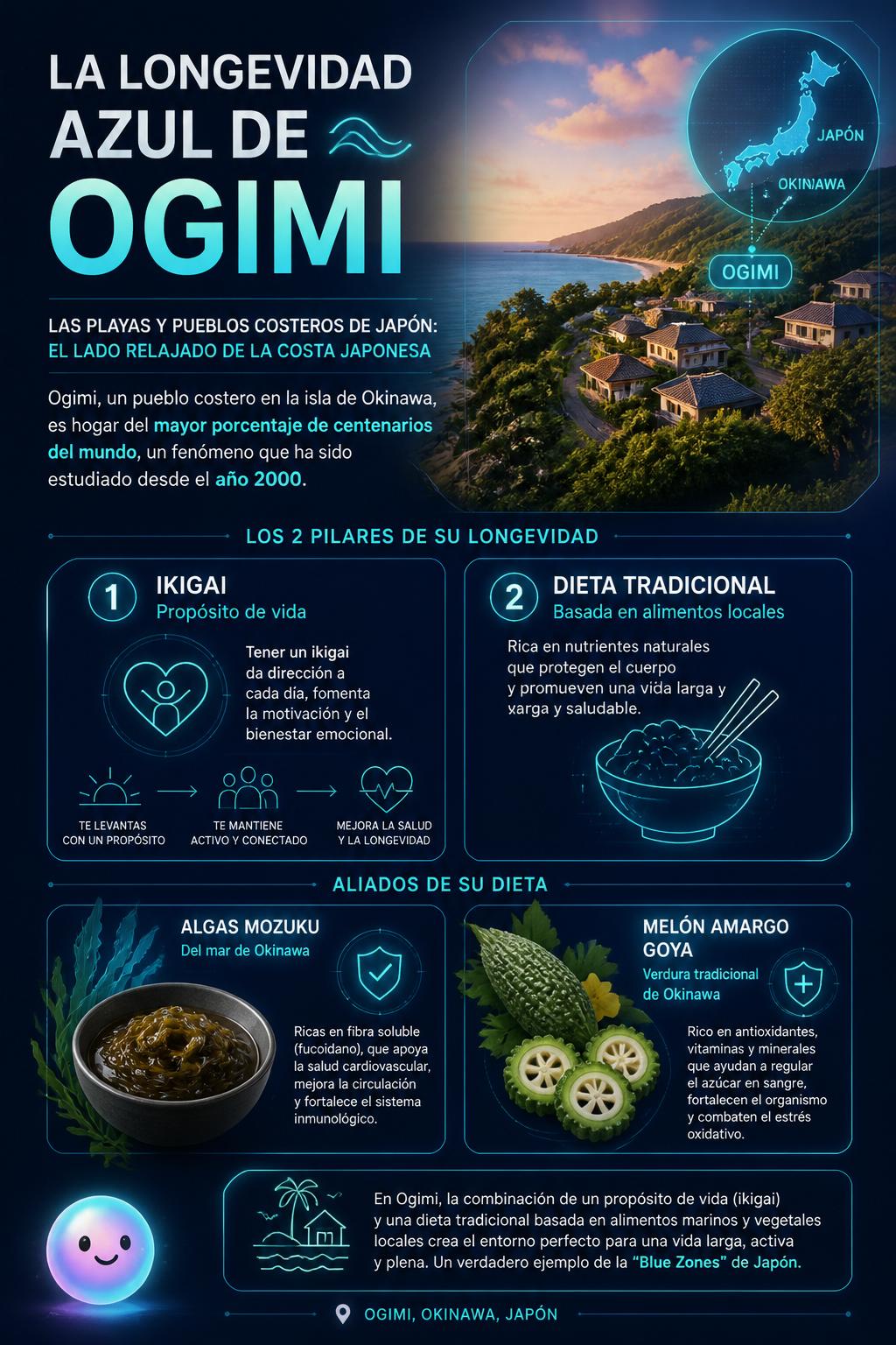 La longevidad azul de Ogimi