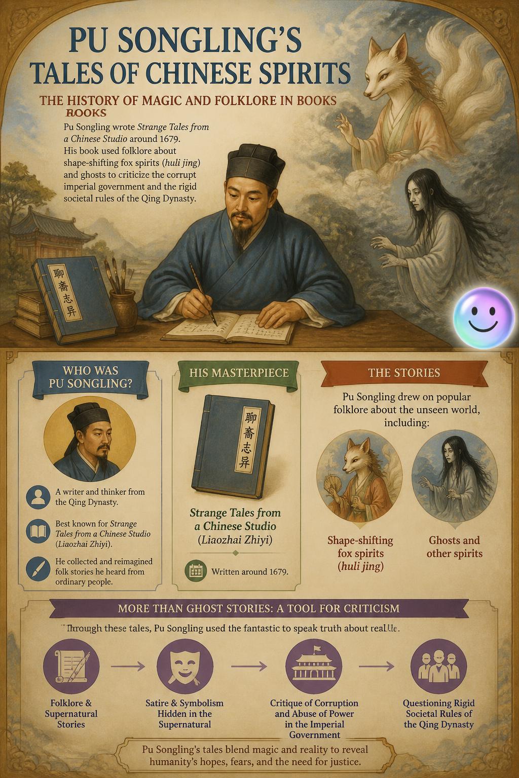 Pu Songling's tales of Chinese spirits