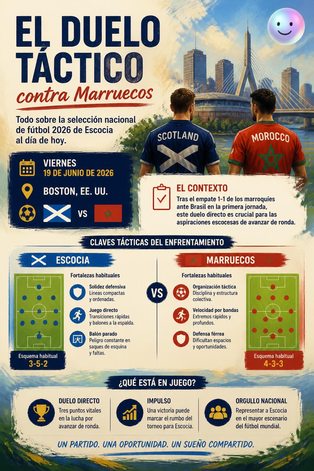 El duelo táctico contra Marruecos