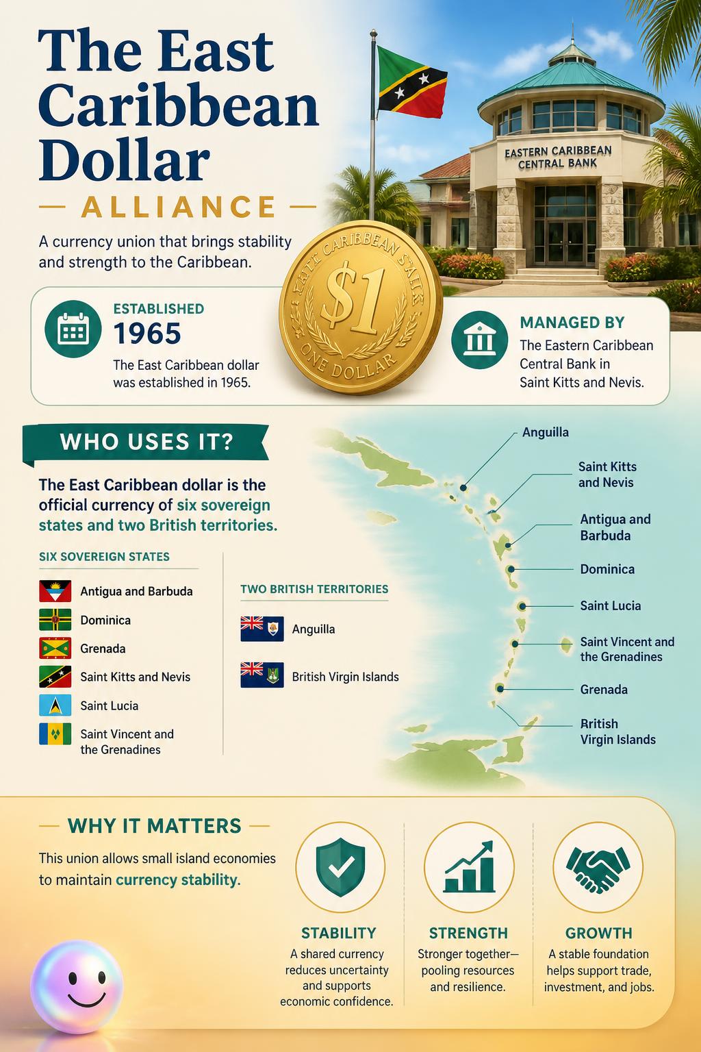 The East Caribbean dollar alliance