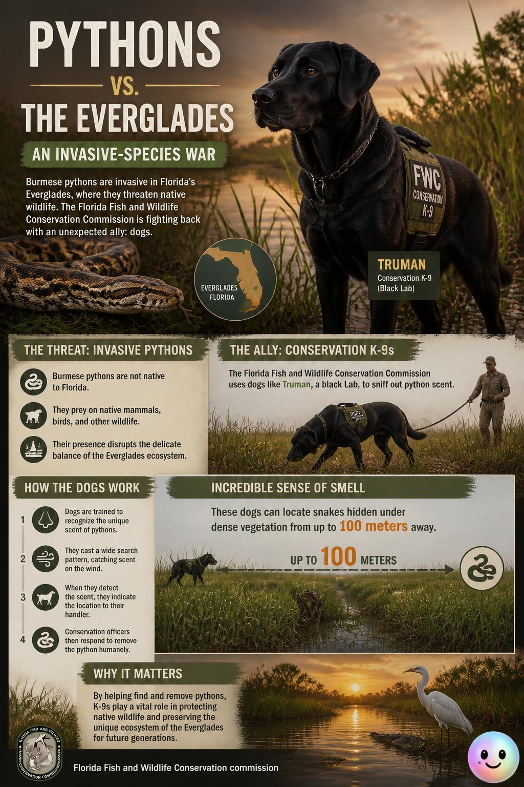 Canine conservation officers