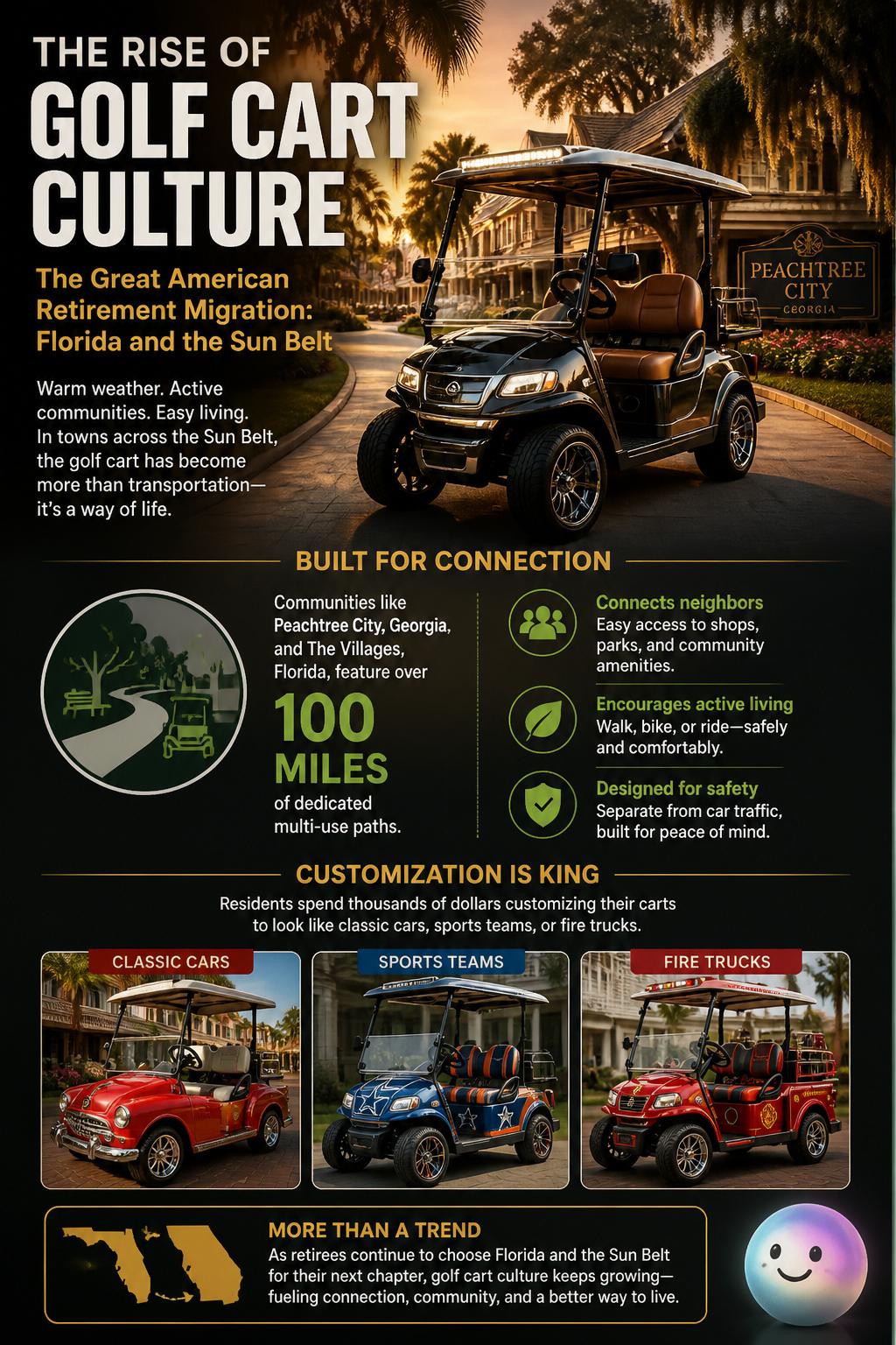 The rise of golf cart culture