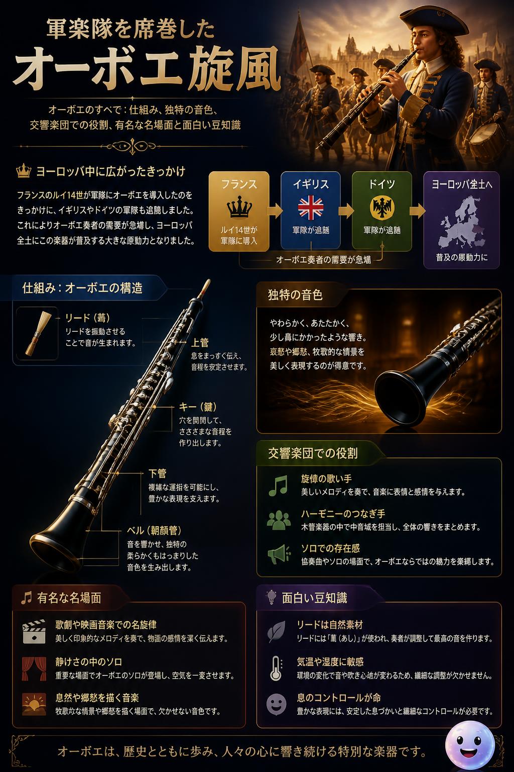 軍楽隊を席巻したオーボエ旋風