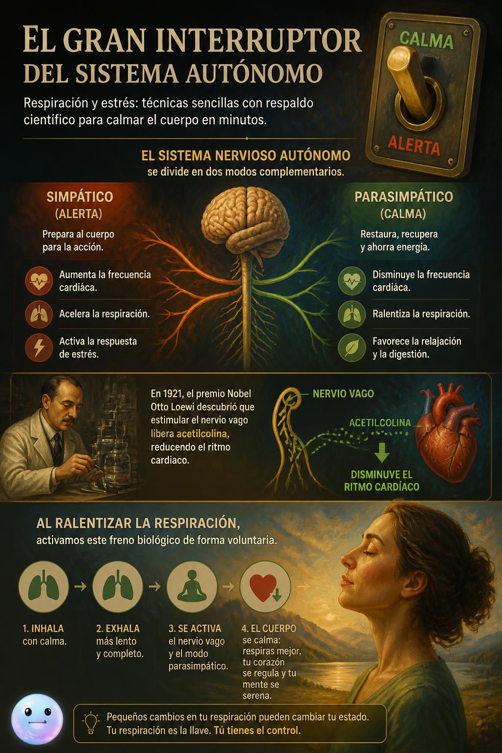 El gran interruptor del sistema autónomo
