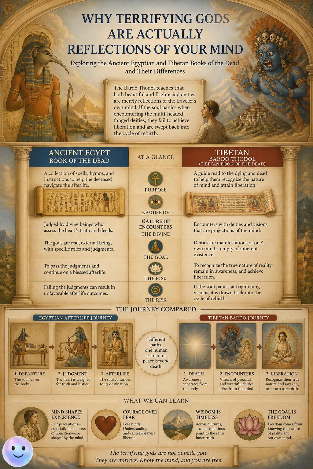Why terrifying gods are actually reflections of your mind