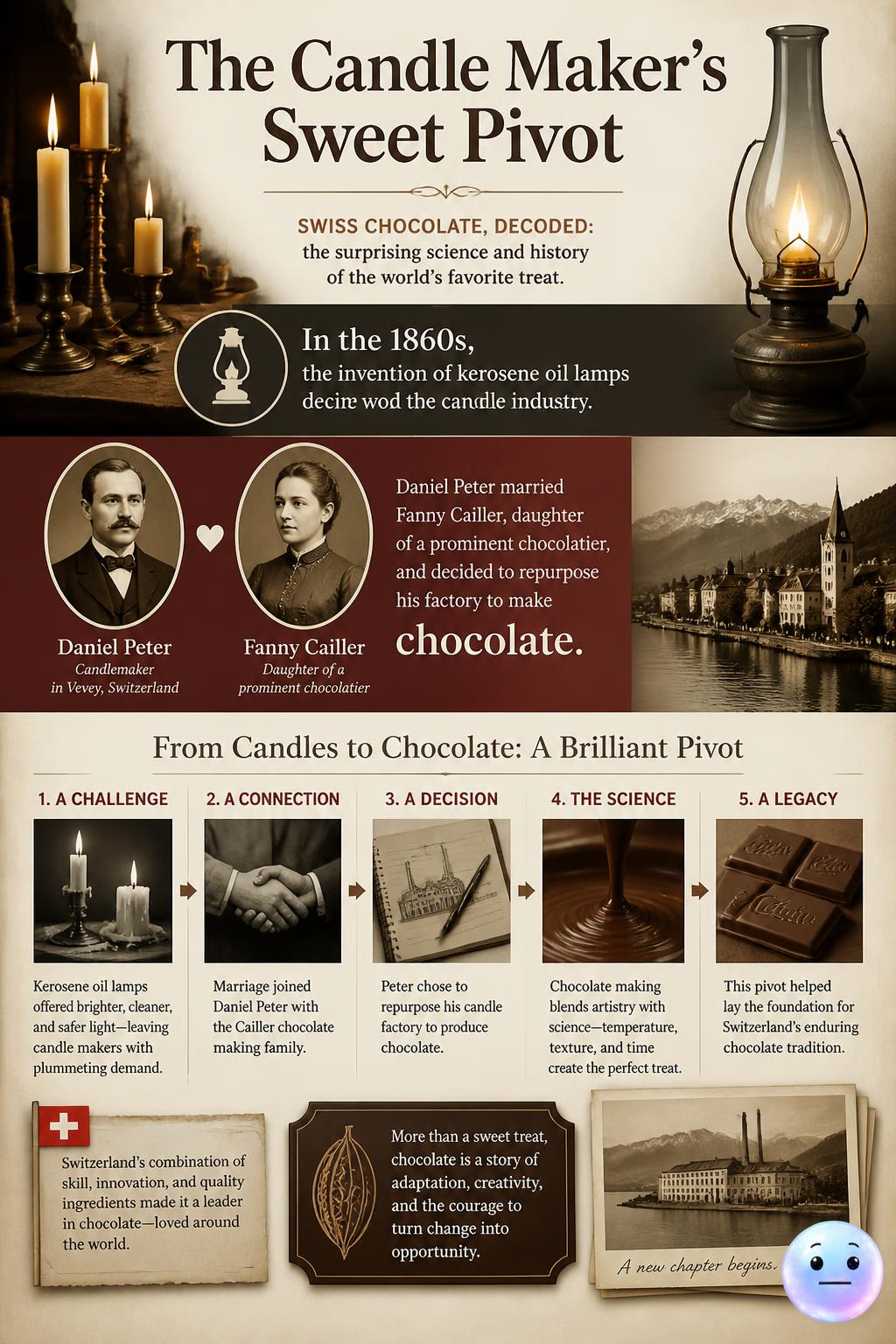 The candle maker's sweet pivot