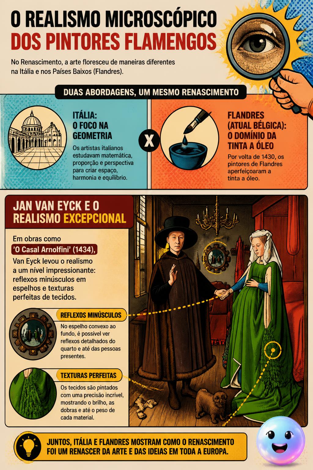 O realismo microscópico dos pintores flamengos