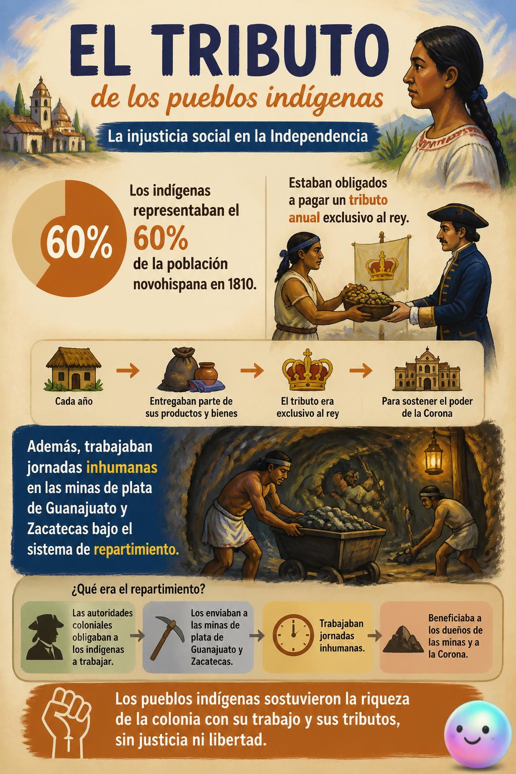 El tributo de los pueblos indígenas