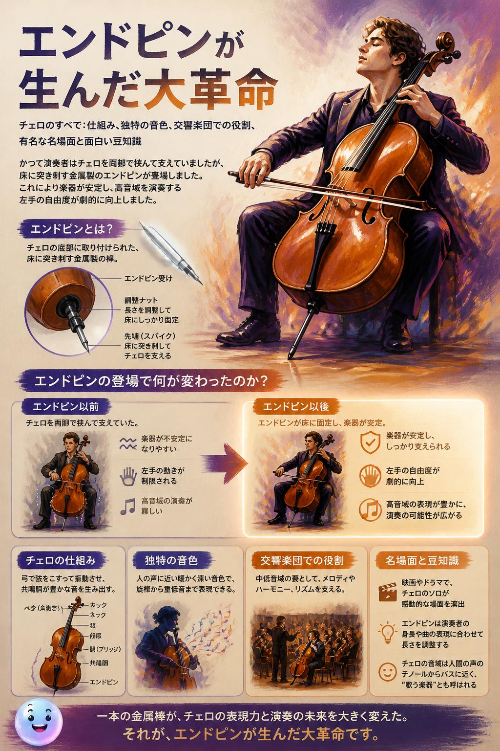 エンドピンが生んだ大革命