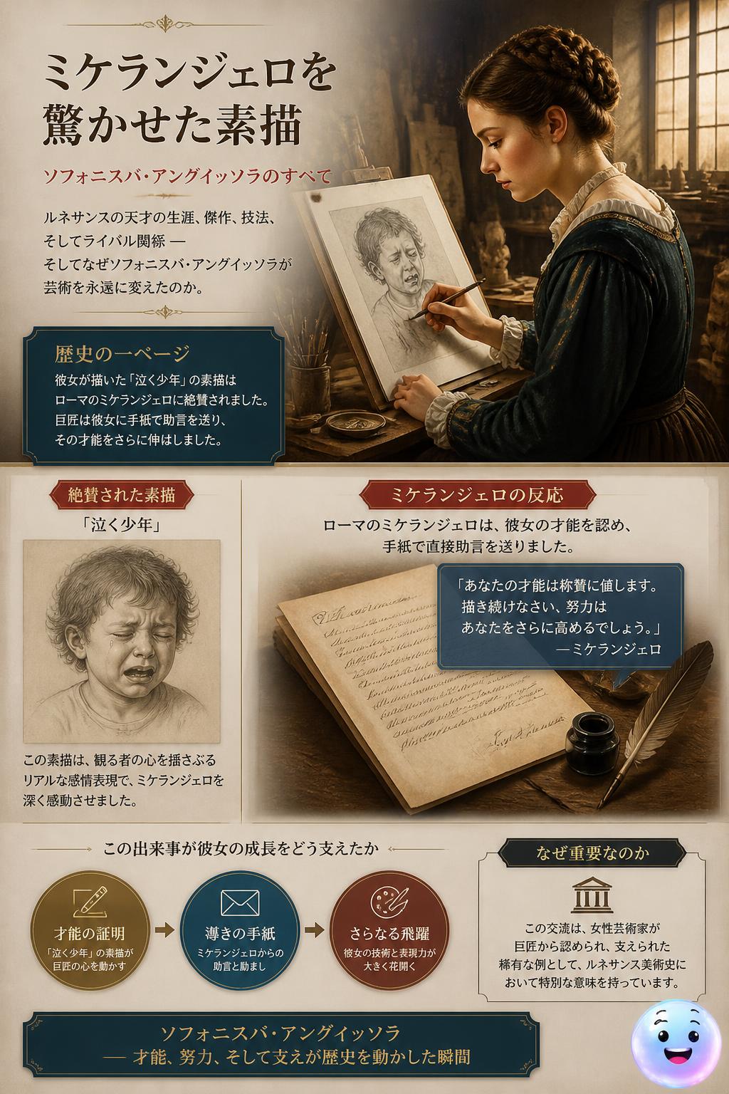 ミケランジェロを驚かせた素描