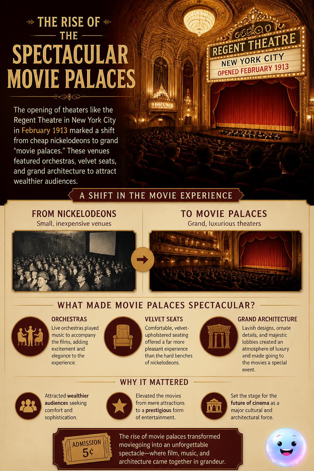 The rise of the spectacular movie palaces