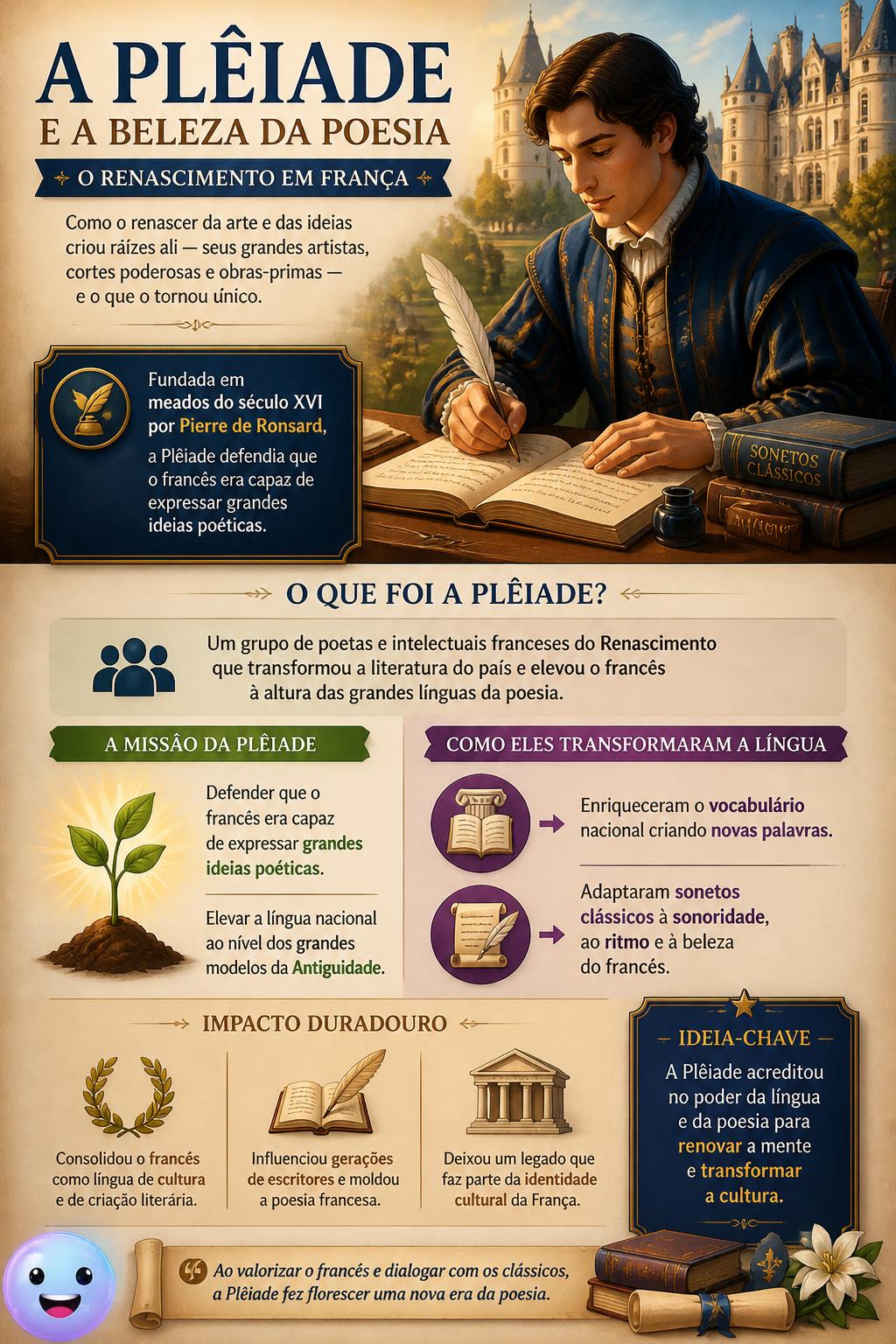 A Plêiade e a beleza da poesia
