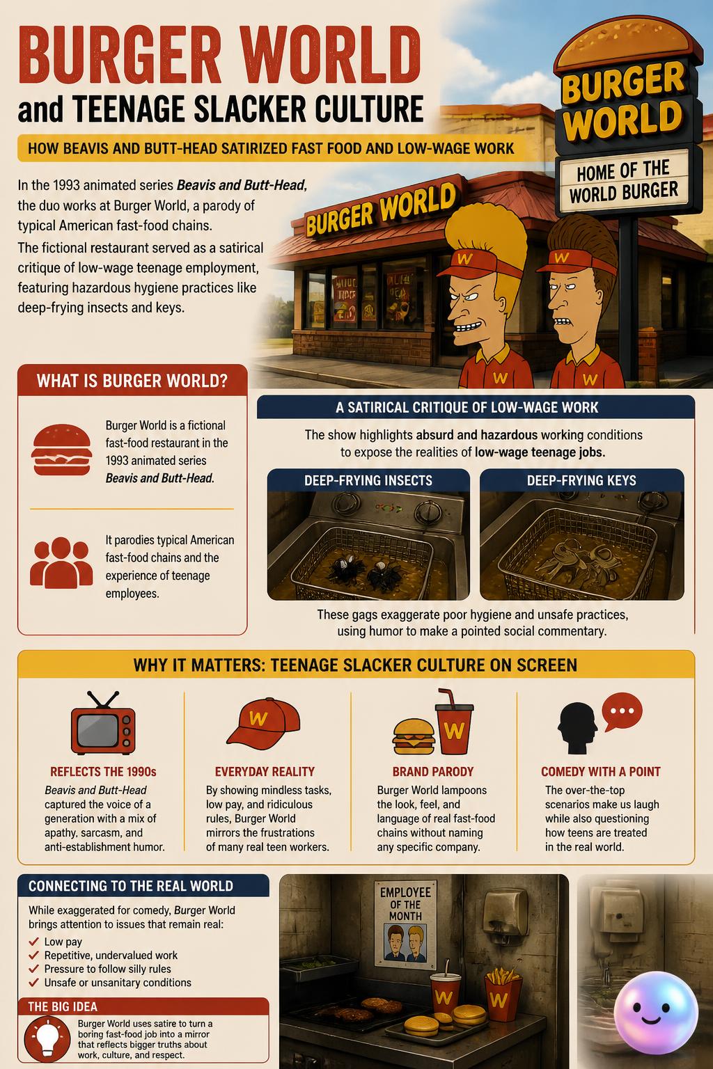Burger World and teenage slacker culture