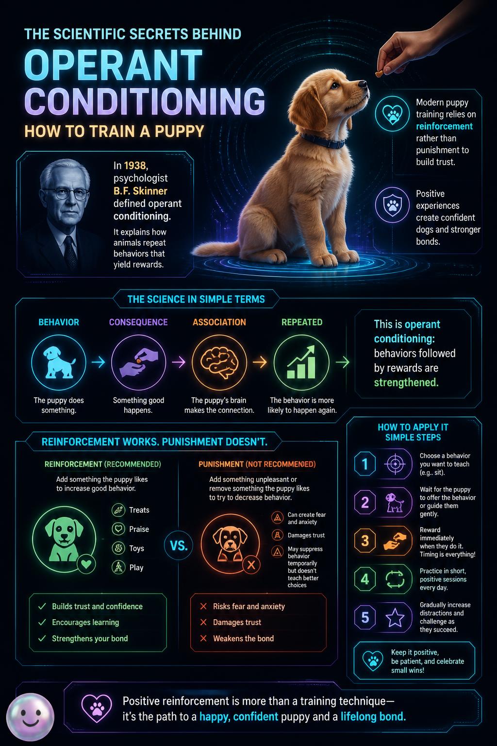 The scientific secrets behind operant conditioning