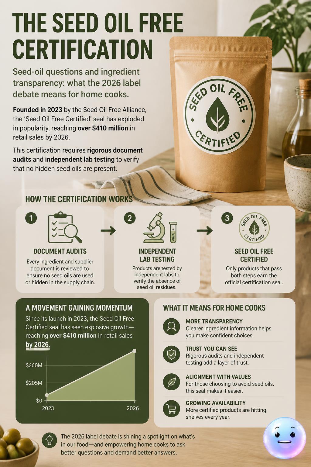 The seed oil free certification