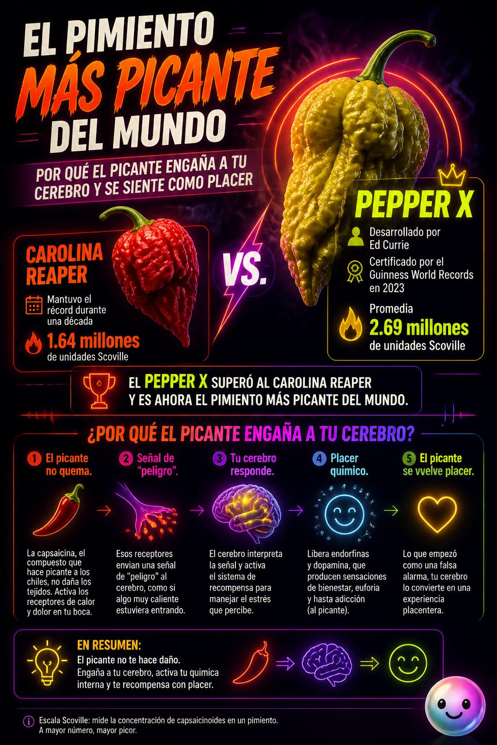 El pimiento más picante del mundo