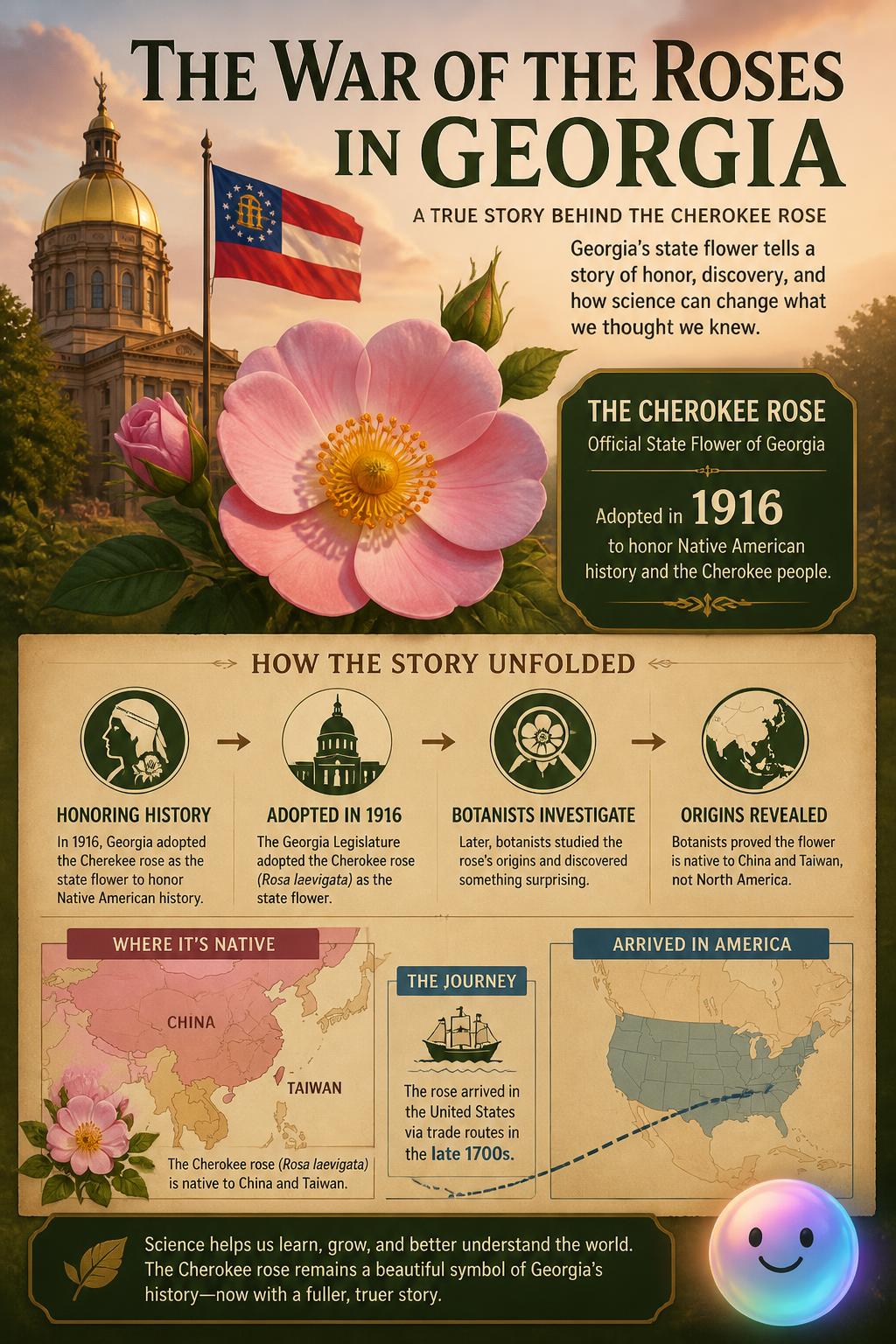 The war of the roses in Georgia