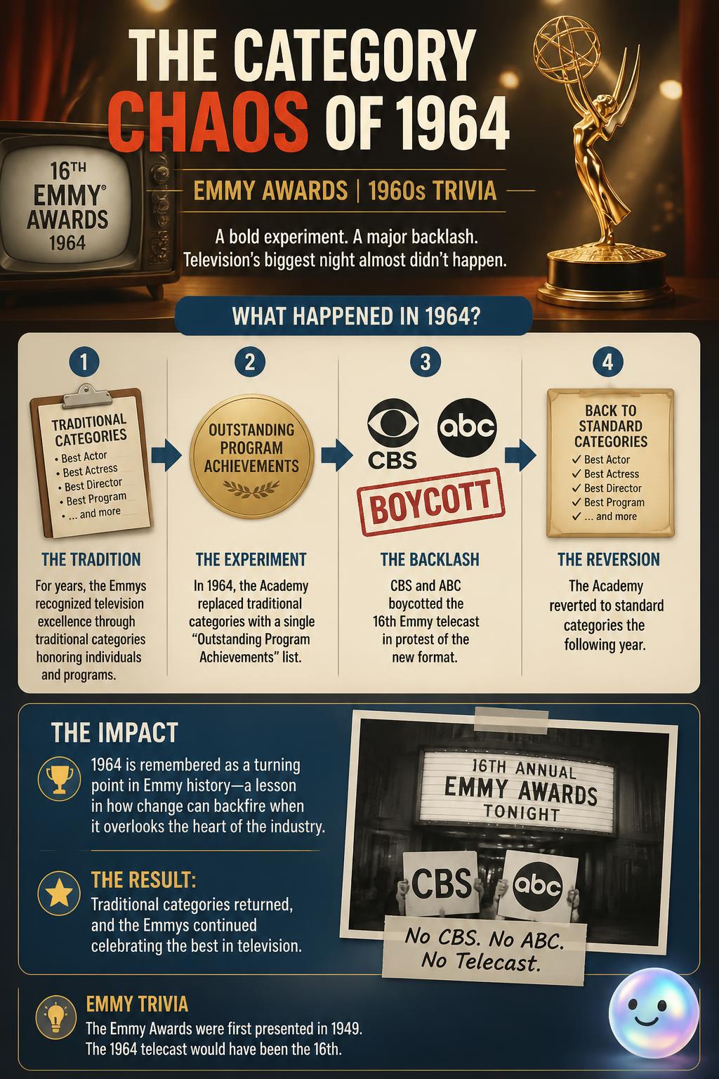 The category chaos of 1964