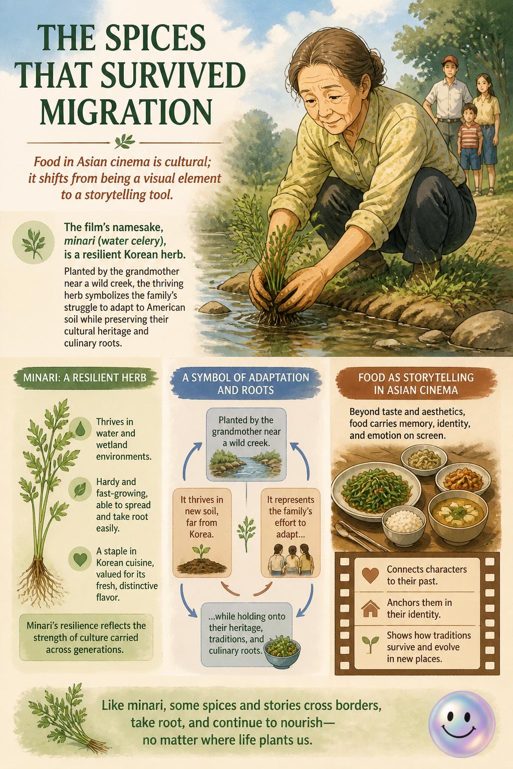 The spices that survived migration