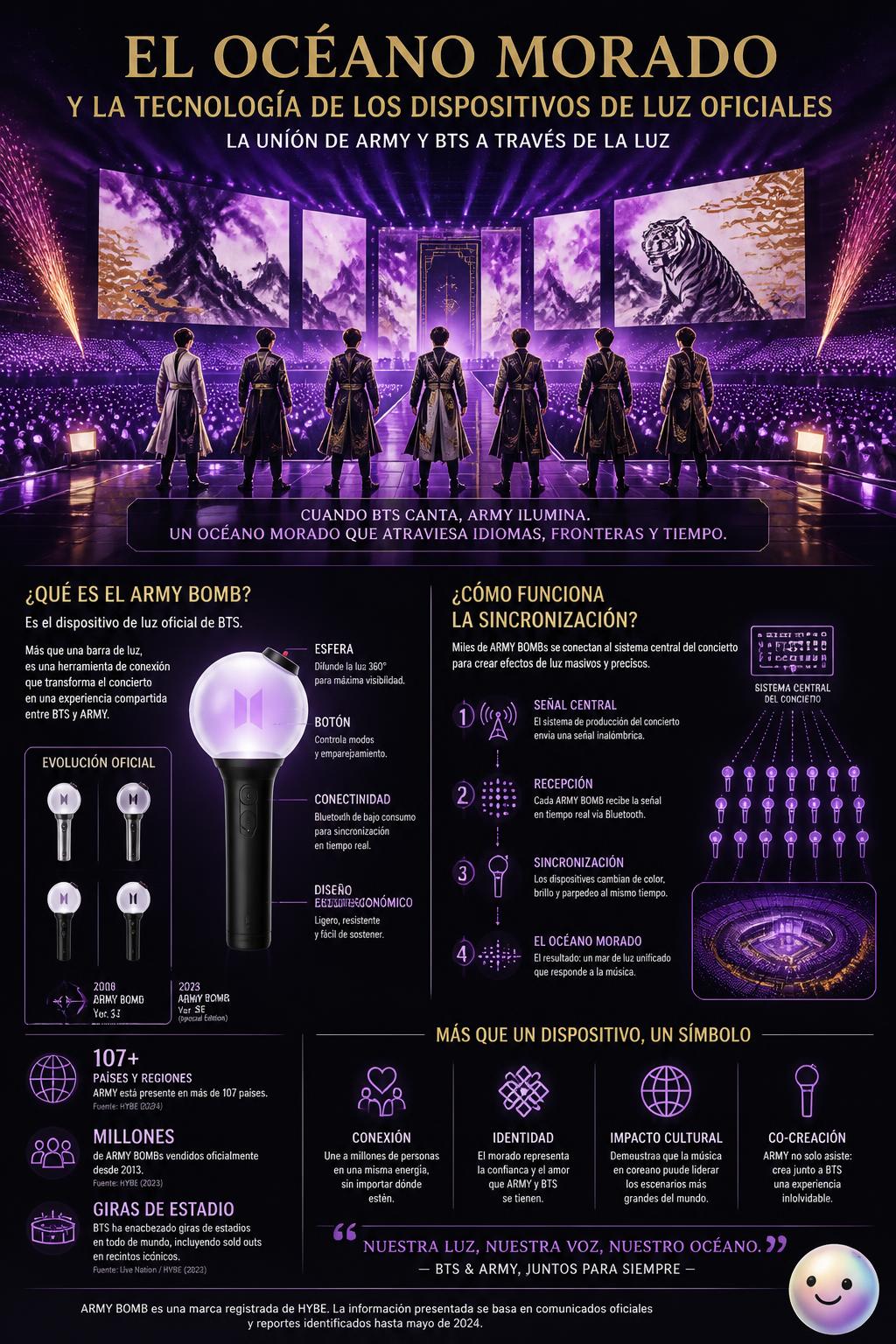 El océano morado y la tecnología de las ARMY Bombs