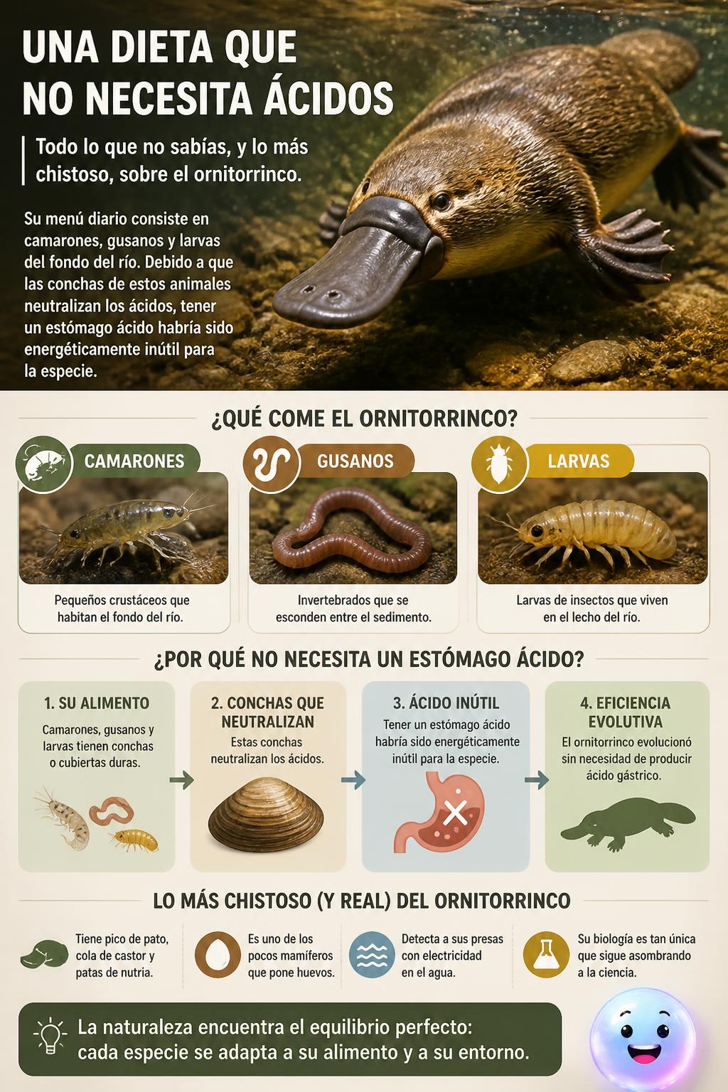 Una dieta que no necesita ácidos