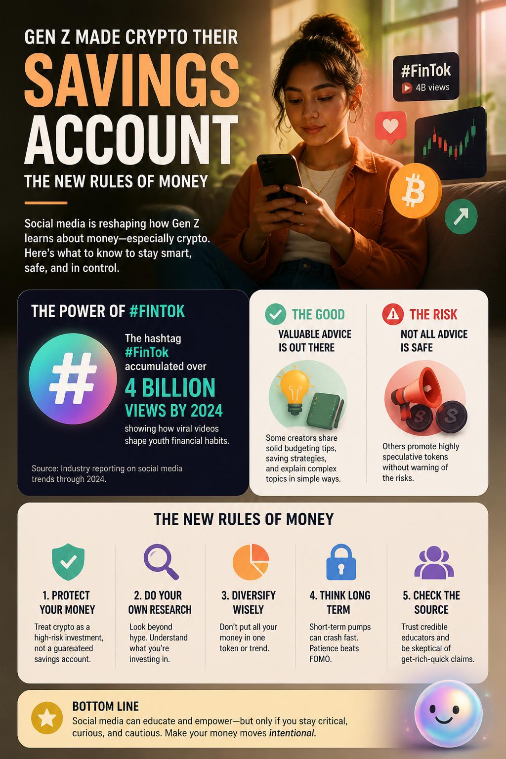 Financial advice on social media