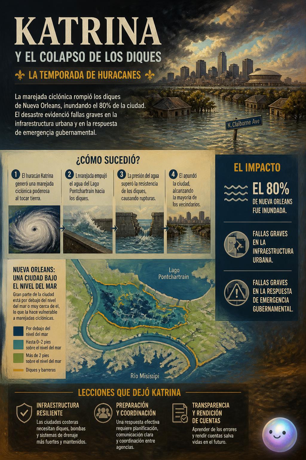Katrina y el colapso de los diques