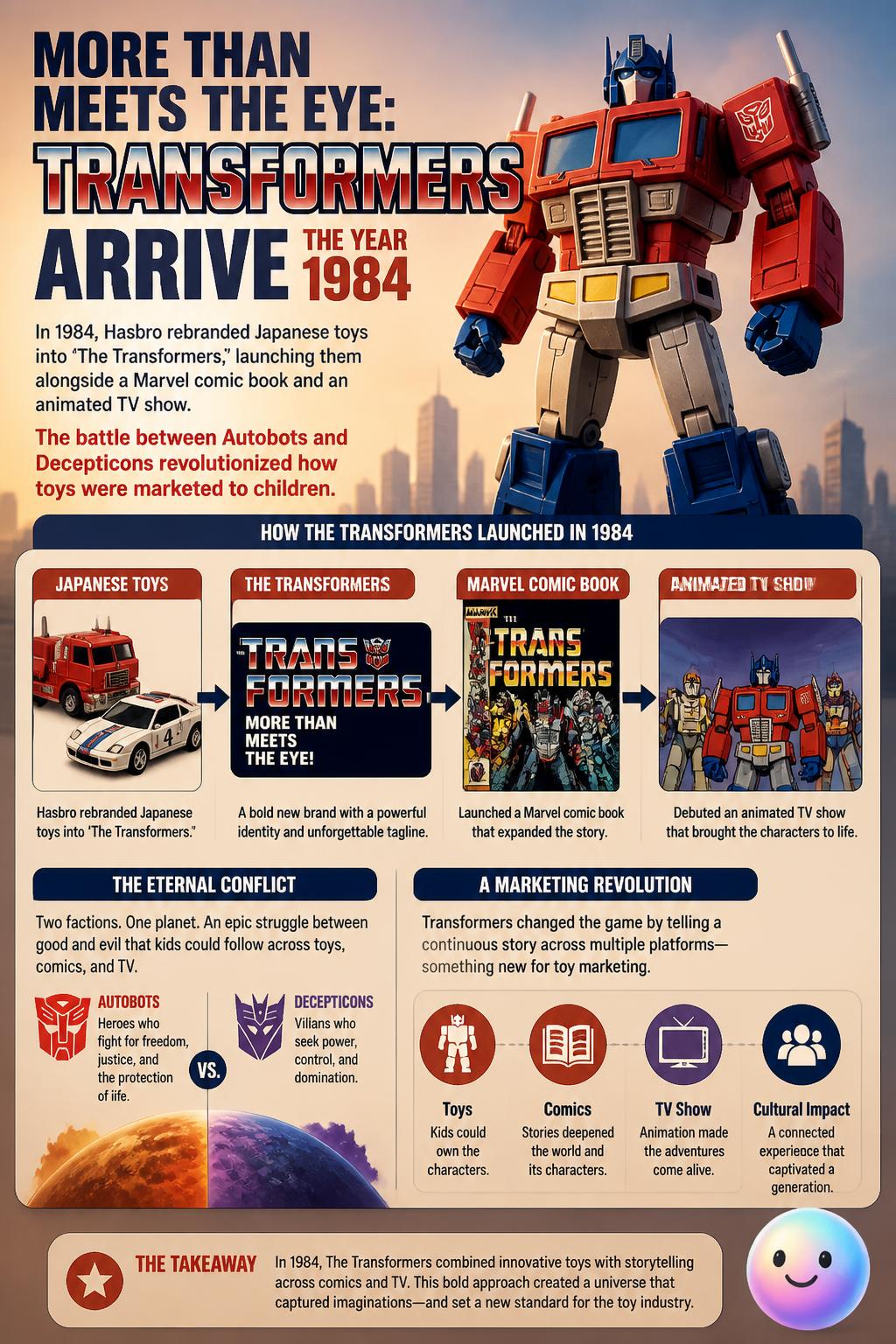 More than meets the eye: Transformers arrive