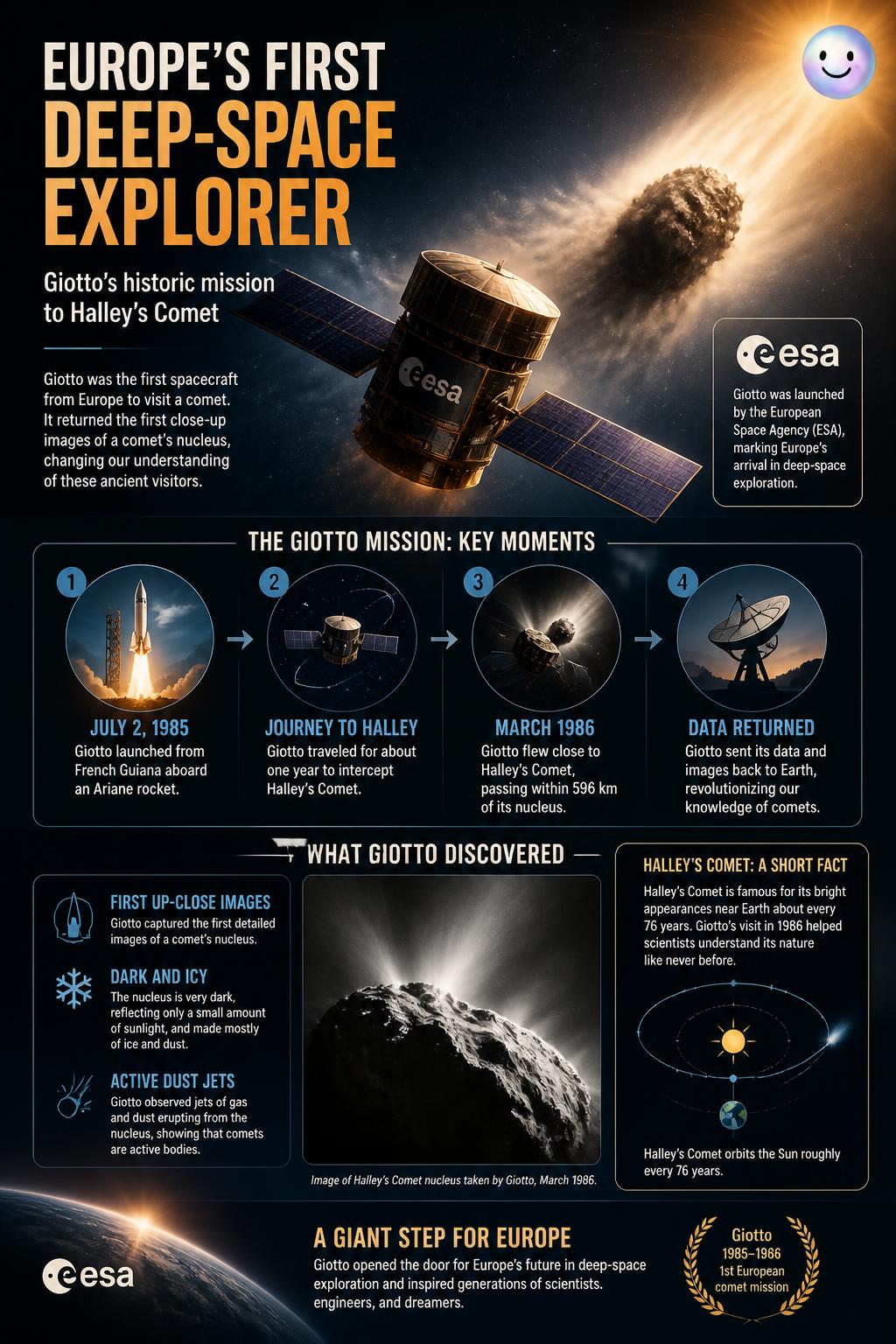 Europe's first deep-space explorer
