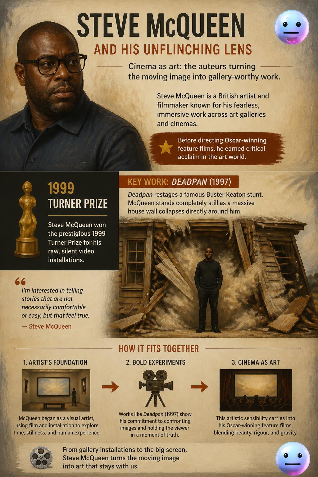 Steve McQueen and his unflinching lens
