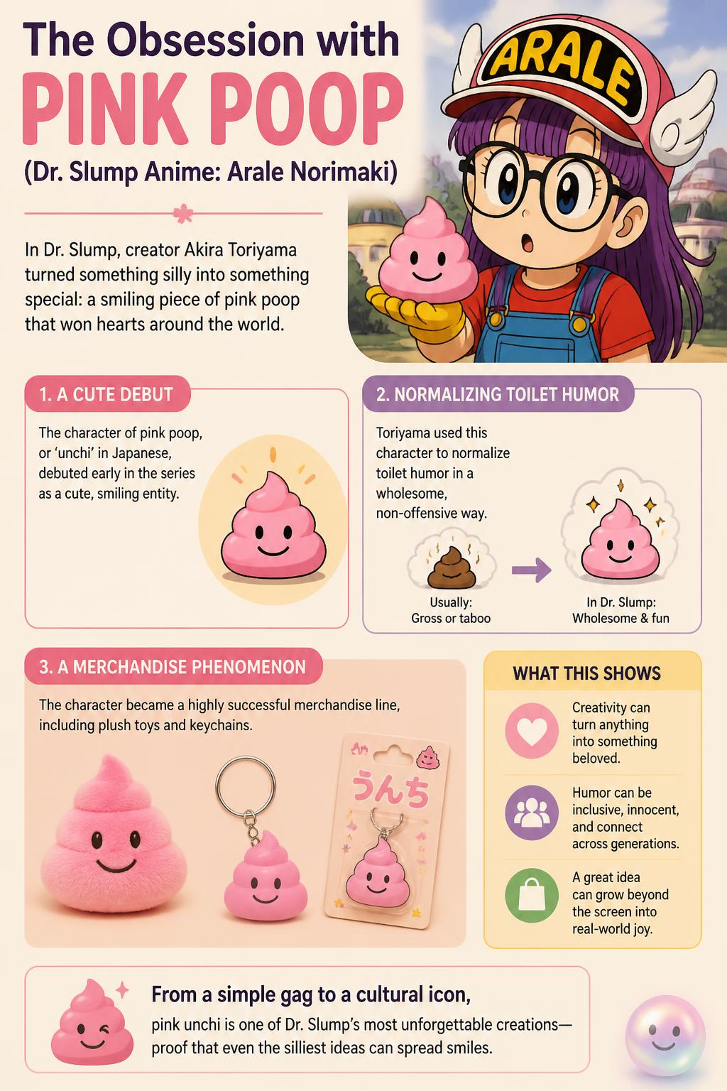 The obsession with pink poop