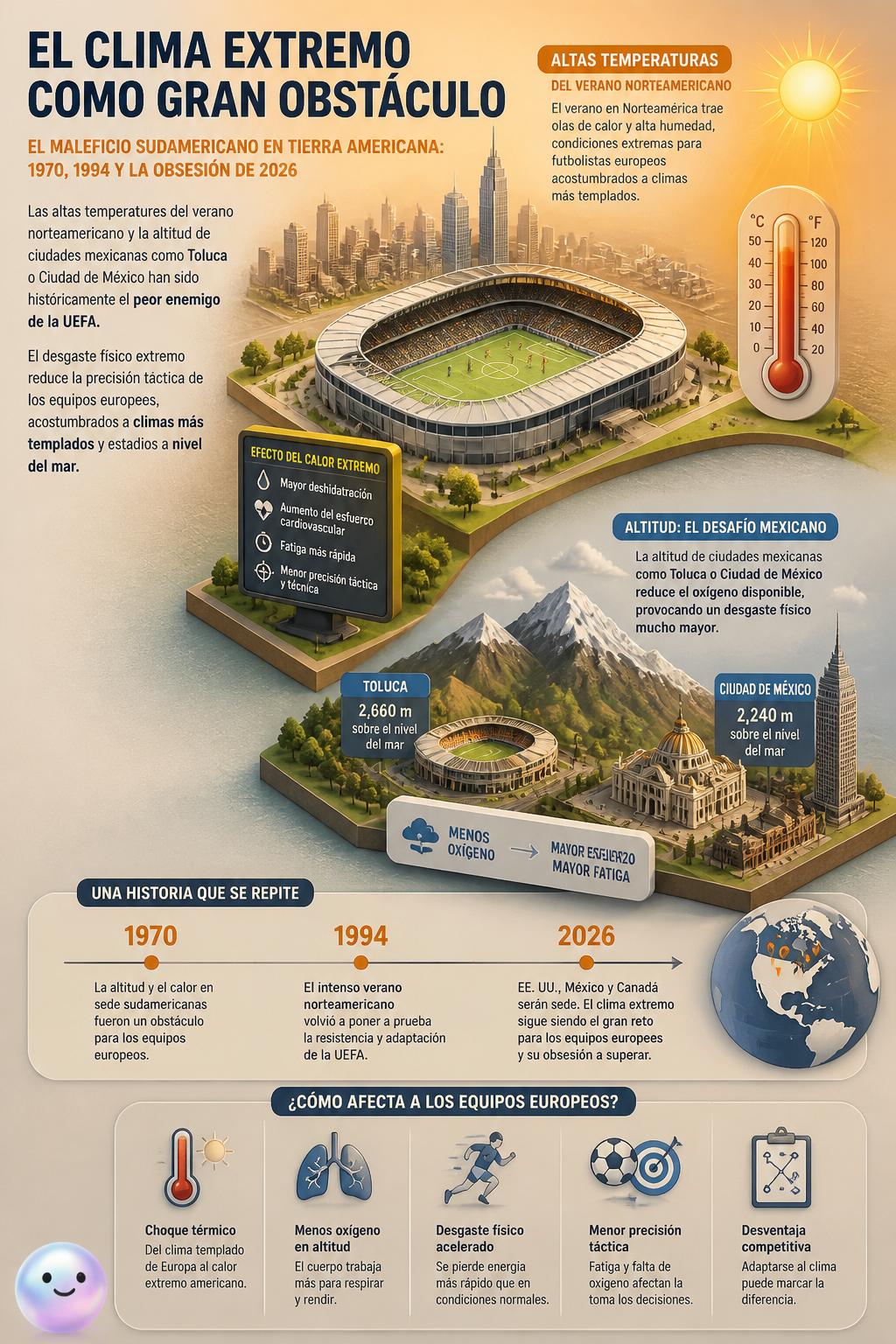El clima extremo como gran obstáculo