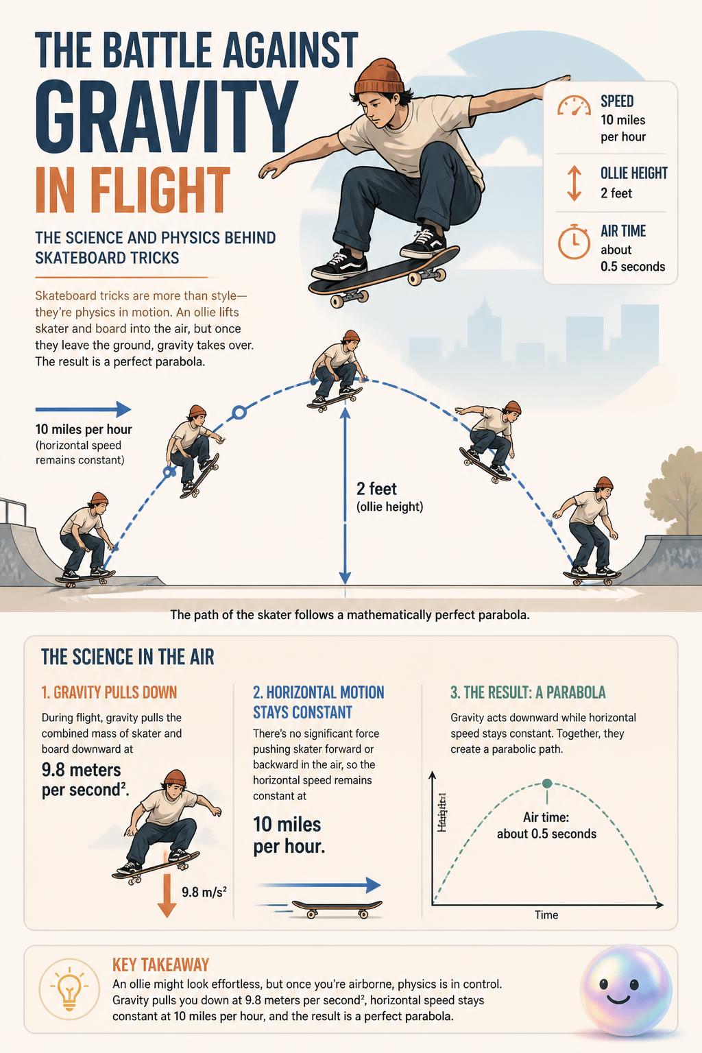 The battle against gravity in flight