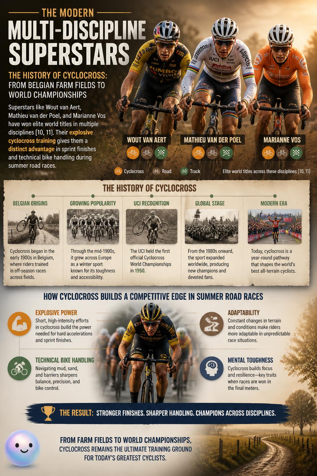 The modern multi-discipline superstars