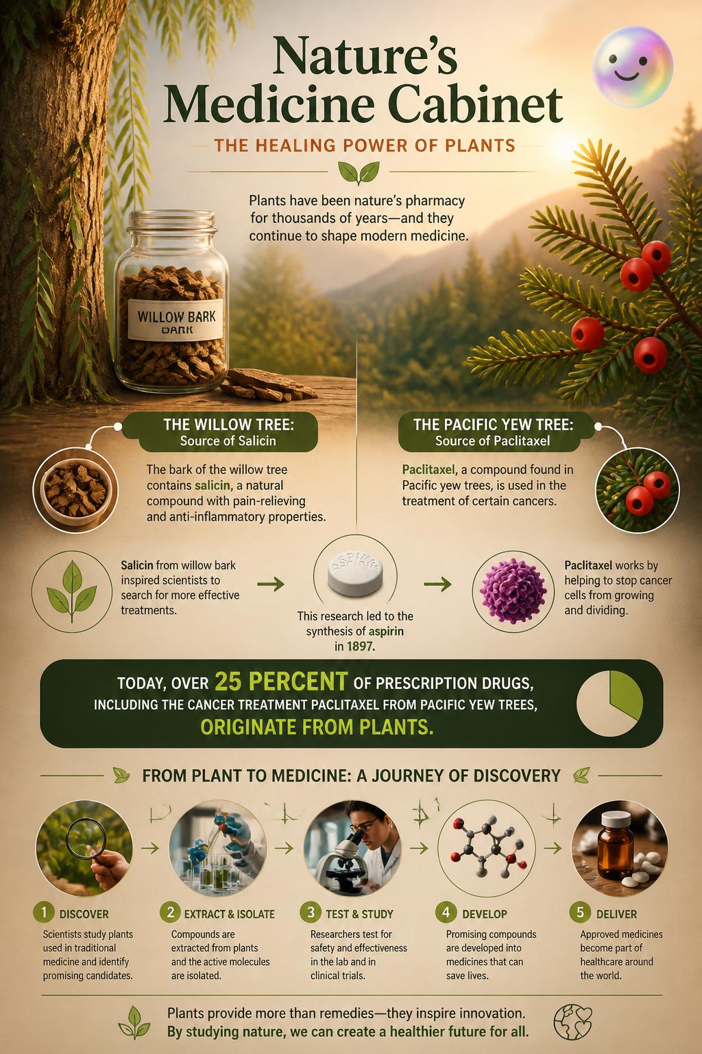 Nature's medicine cabinet of healing compounds