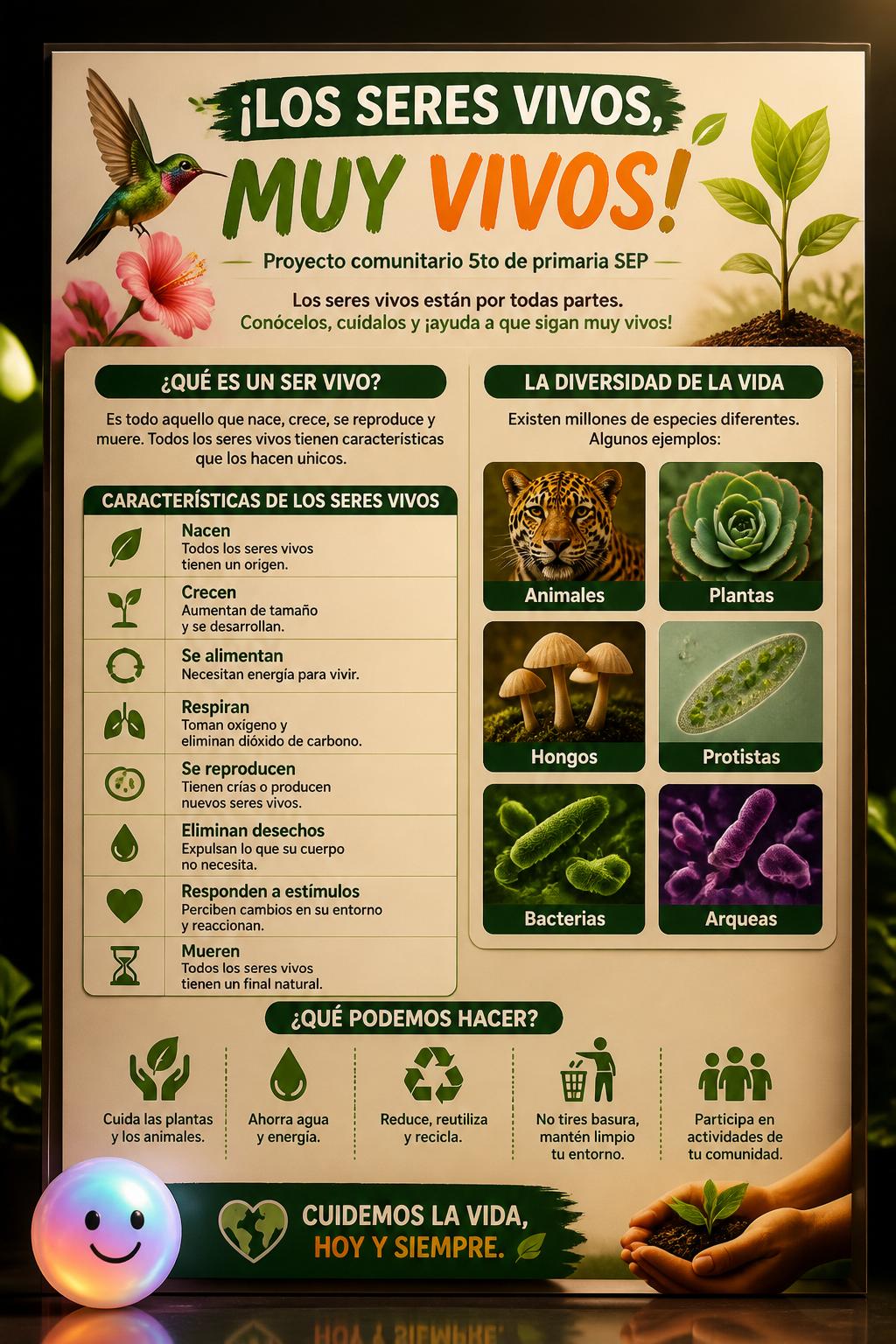 El cartel de divulgación científica